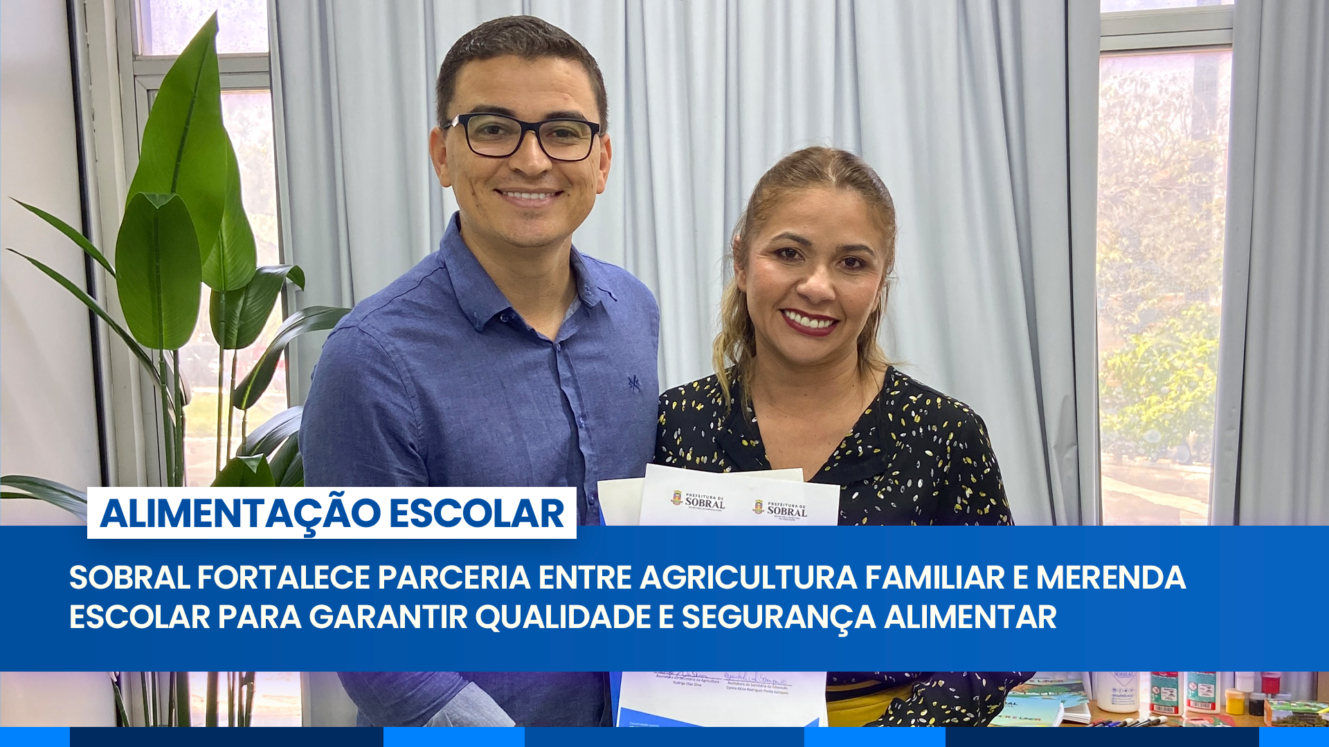 Sobral fortalece parceria entre agricultura familiar e merenda escolar para g...