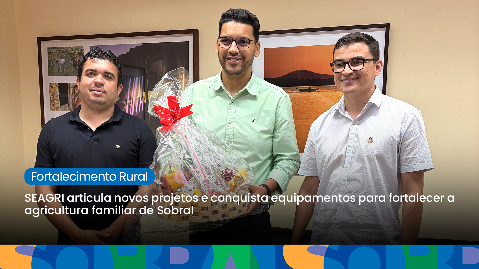 SEAGRI articula novos projetos e conquista equipamentos para fortalecer a agr...