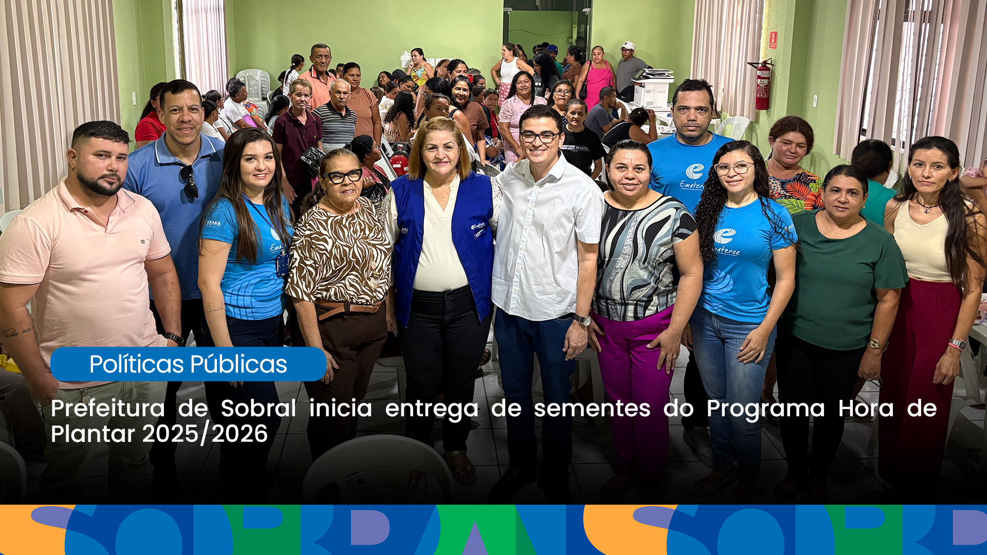 Prefeitura de Sobral inicia entrega de sementes do Programa Hora de Plantar 2...